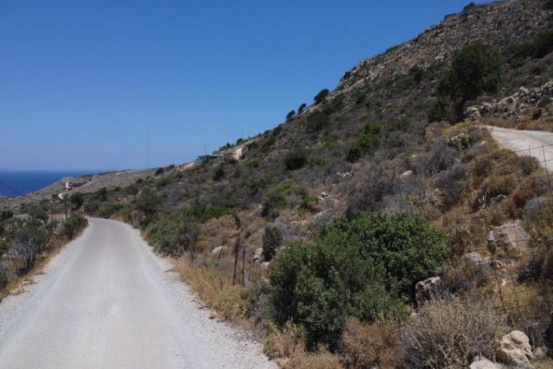 Kokkino Chorio Kreta, Kokkino Chorio: Grundstück mit unvergleichlichem Meerblick zu verkaufen Grundstück kaufen